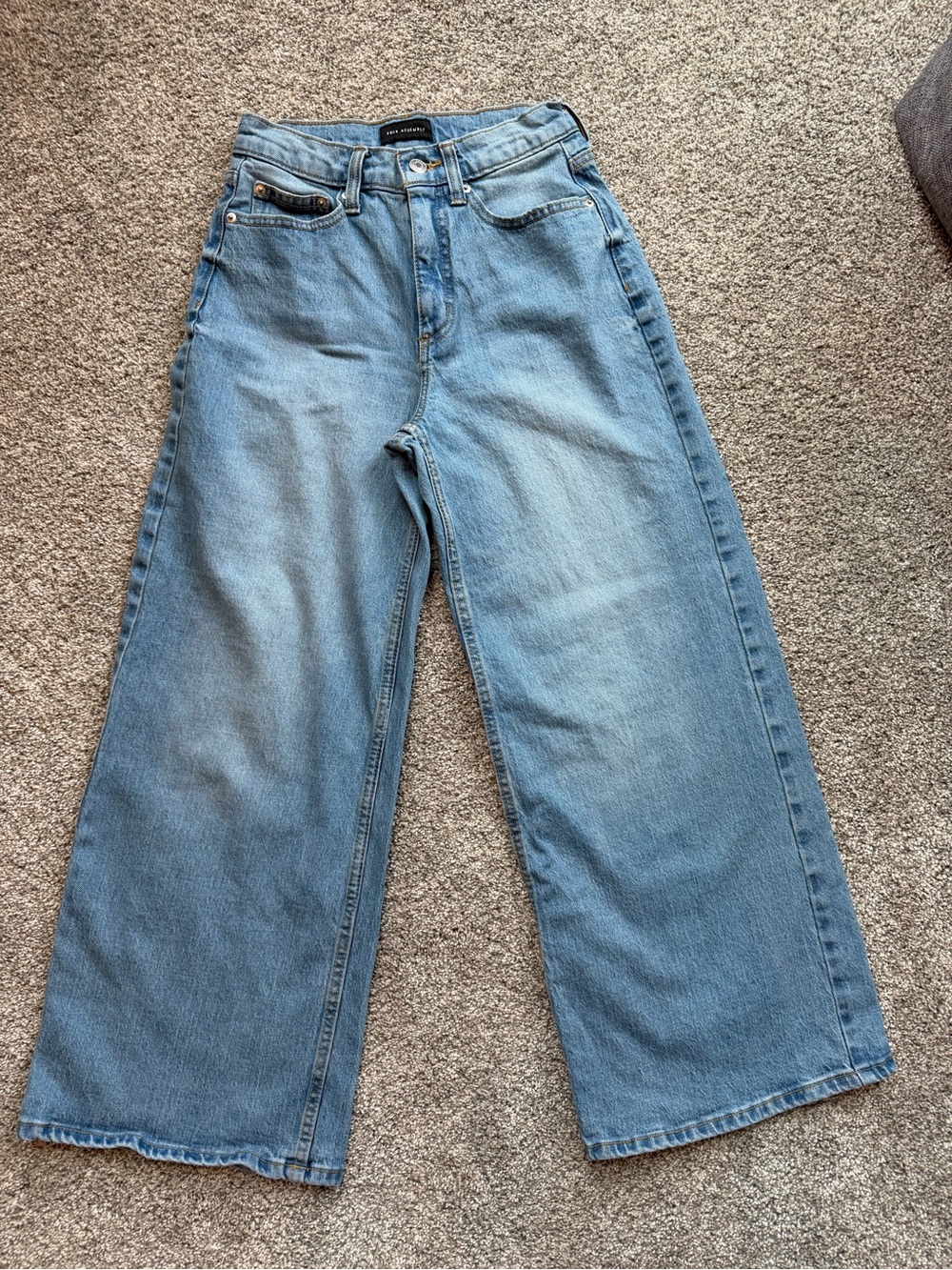 Wide Leg Light Blue Women’s Jeans - Size 0